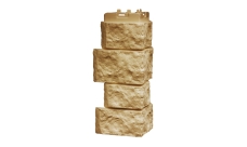 Угол для фасадных панелей Дикий камень, Classic песочный