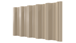 Профнастил НС44 1050/1000x0,5 мм, Полиэстер RAL 1015