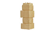 Угол для фасадных панелей Крупный камень, Classic песочный
