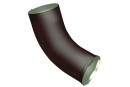 Колено трубы 60⁰, RAL 8017/8017