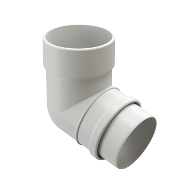 Колено 72°, RAL 9003