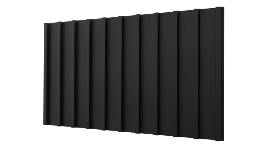 Профнастил С16 1050/1000x0,5 мм, V-MATT RAL 9005