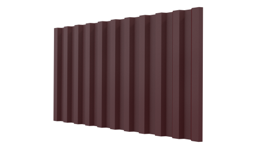 Профнастил НС21 1065/1010x0,5 мм, MATT RAL 3005