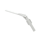 Крепление регулируемое для кронштейна желоба, RAL 9003