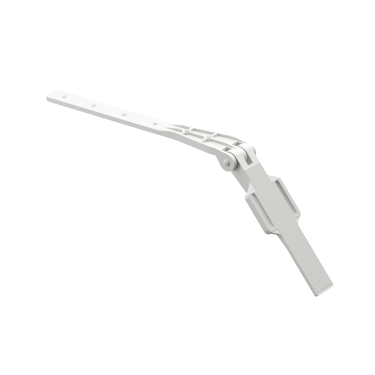 Крепление регулируемое для кронштейна желоба, RAL 9003