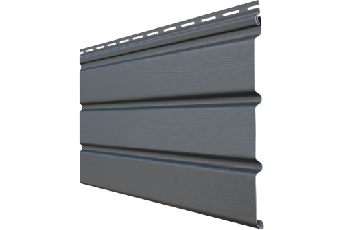 Виниловый сайдинг Grand Line Софит, Premium Acryl графит