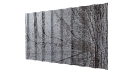 Профнастил НС18 1150/1100x0,45 мм, Printech Дуб графит