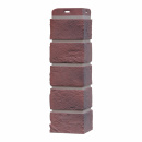 Угол для фасадных панелей Состаренный кирпич, Design Plus кофе темно-бежевый шов