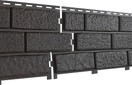 Сайдинг Stone-House Кирпич, коричневый