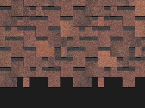 Гибкая черепица Döcke Premium Генуя, Кофе