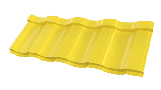 Металлочерепица Энигма 1171/1100x0,45 мм, MATT 8019