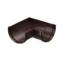 Угловой элемент желоба универсальный 90°, RAL 8019