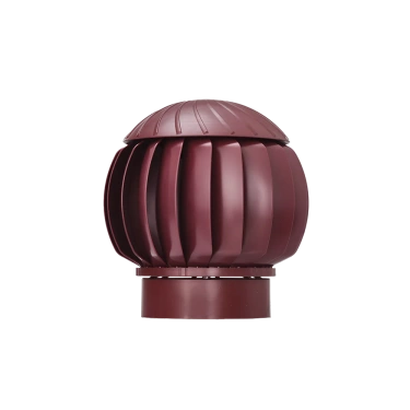 Ротационная вентиляционная турбина Ø160, серия Twister, красный