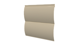 Сайдинг Блок хаус Полиэстер 0,4 мм, RAL 1015