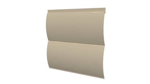 Сайдинг Блок хаус Полиэстер 0,45 мм, RAL 1015