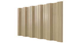 Профнастил НС35 1055/1000x0,7 мм, Полиэстер RAL 1014