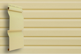 Виниловый сайдинг Grand Line Корабельная доска, Classic Standart ванильный