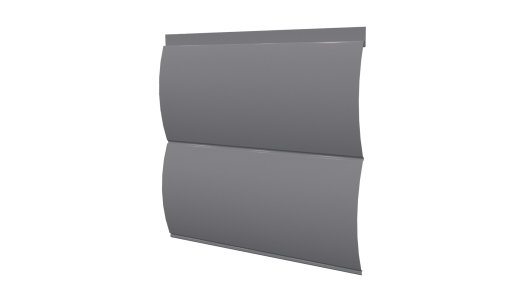 Сайдинг Блок хаус Полиэстер 0,4 мм, RAL 7004