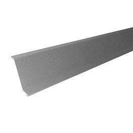 Планка примыкания Технониколь, 20x45x15x2000 мм, RAL 7004