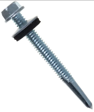Специальный саморез "DAXMER" по металлу оцинкованный 5,5x64 св. №5 (12 мм)
