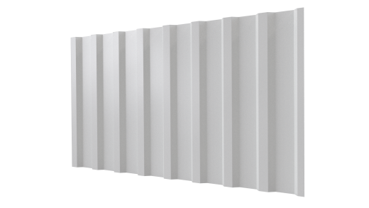 Профнастил НС18 1150/1100x0,45 мм, Полиэстер RAL 9003