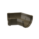 Угловой элемент желоба 135°, RAL 8017