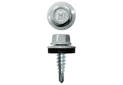 Саморез кровельный "DAXMER" оцинкованный 4,8x19 сверло № 1