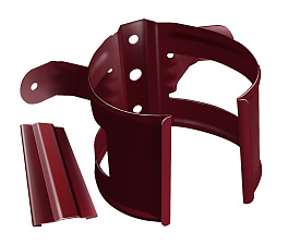 Кронштейн трубы на дерево, RAL 3005