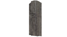 Металлический штакетник Евротрапеция Printech 0,45 мм, Беленый дуб