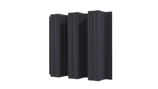 Профнастил Н114 670/620x0,5 мм, Полиэстер RAL 7024