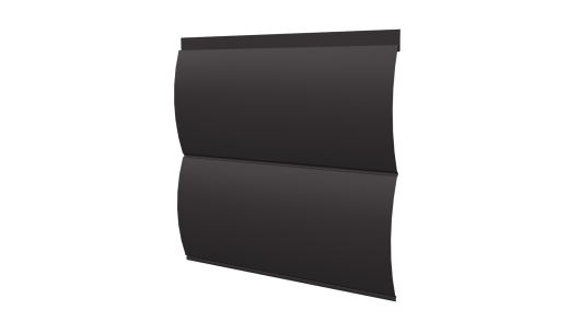 Сайдинг Блок хаус MATT 0,45 мм, RAL 8019