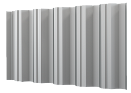 Профнастил НС44 1050/1000x0,65 мм, Оцинкованный