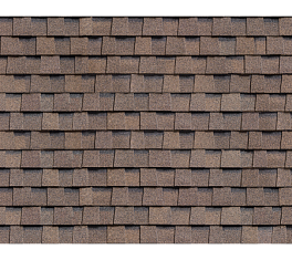 Многослойная черепица Технониколь SHINGLAS, коллекция Ранчо, Коричневый