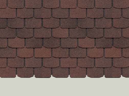 Гибкая черепица Döcke Europa Сланец, Коричневый