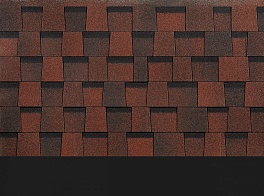 Ламинированная черепица Döcke Dragon Standart, Окисленная Медь