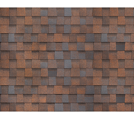 Многослойная черепица Технониколь SHINGLAS, коллекция Джаз, Севилья