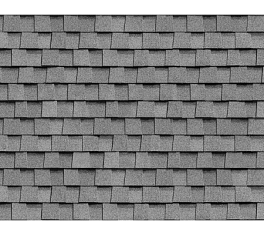 Многослойная черепица Технониколь SHINGLAS, коллекция Ранчо, Серый
