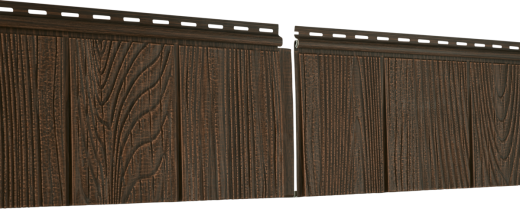 Сайдинг Hokla S-Lock Щепа, каштановый