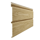 Виниловый сайдинг Döcke Брус, зрелый каштан