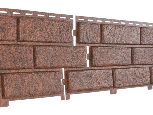 Сайдинг Stone-House Кирпич, красный