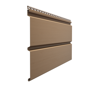 Виниловый сайдинг Döcke Брус, капучино