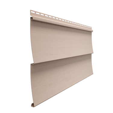 Виниловый сайдинг Döcke Ёлочка, крем-брюле