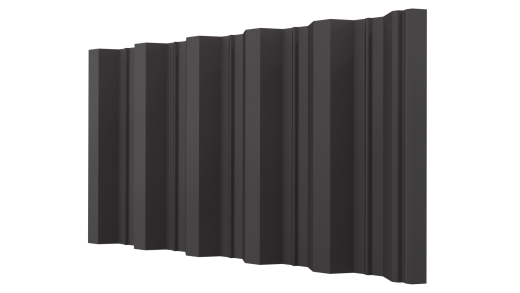 Профнастил НС44 1050/1000x0,7 мм, Полиэстер RAL 1015