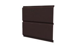 Сайдинг Евробрус Полиэстер 0,4 мм, RAL 8017