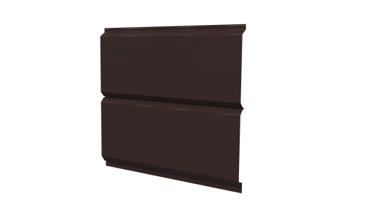 Сайдинг Евробрус Полиэстер 0,45 мм, RAL 8017