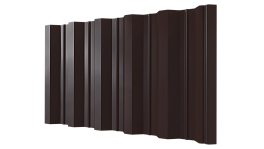 Профнастил НС44 1050/1000x0,45 мм, Полиэстер RAL 8017