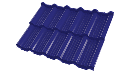 Металлочерепица Энигма 1171/1100x0,45 мм, Полиэстер 5002