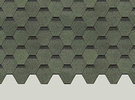 Гибкая черепица Döcke Europa Карат, Зеленый