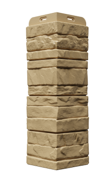 Угол наружный для фасадных панелей Алтай, корица