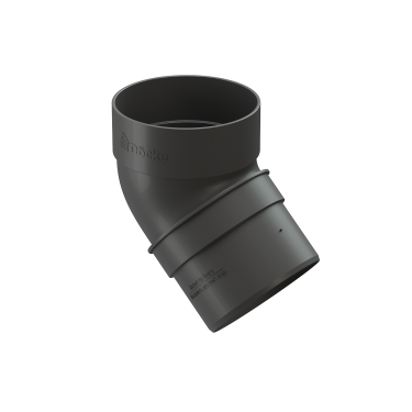 Колено 45°, RAL 7024